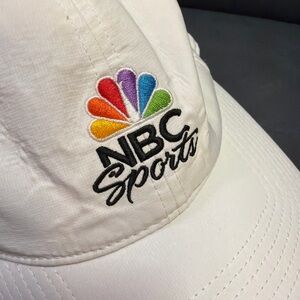 FootJoy White NBC Sports Logo Baseball Cap